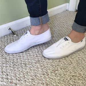 Slip-on size 8.5 white Keds